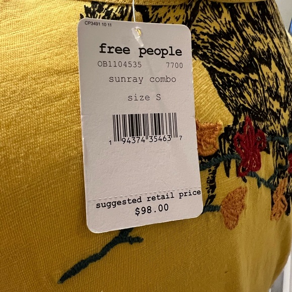 Free People Sunray Combo T. Size Small. - Picture 5 of 5